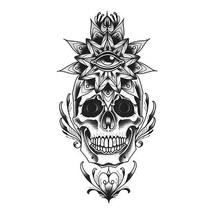 Waterproof Half Sleeve Temporary Tattoos – Realistic Full Coverage Fake Tattoos for Men & Women