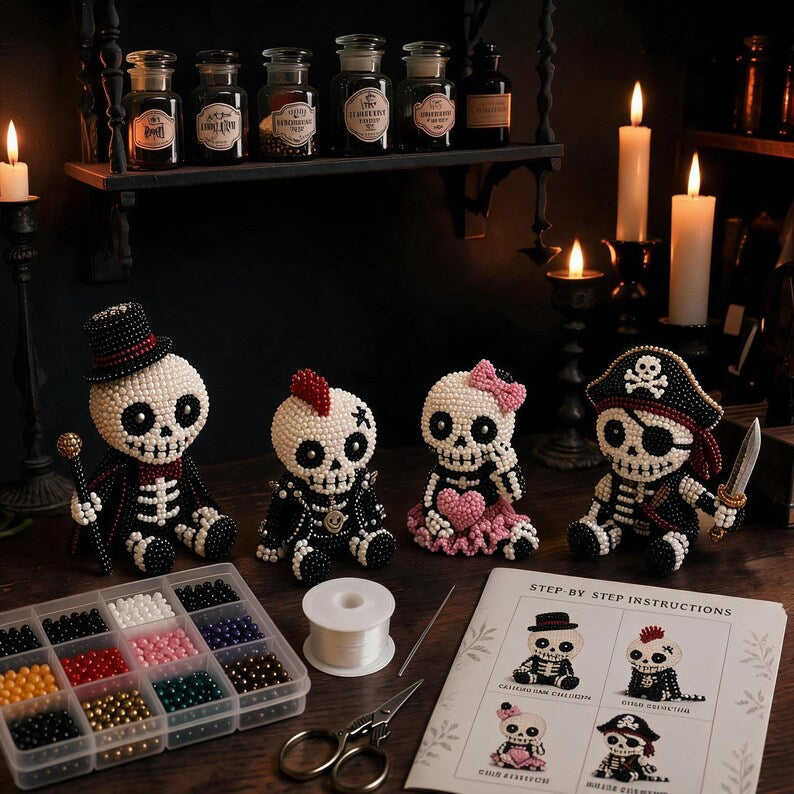 3D Beaded Skeleton DIY Kit