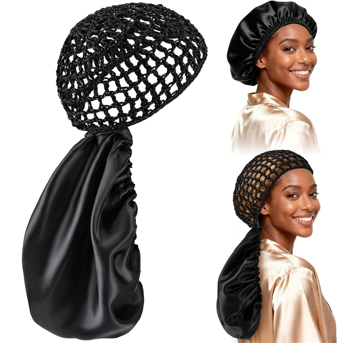 Babyidc™ 2 in1 Wrap Cap Bonnet