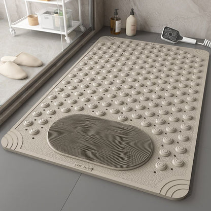 🛁✨Non-Slip Shower Mat💦 - Safe Grip Quick | Dry Bathroom Floor Mat🏡✨