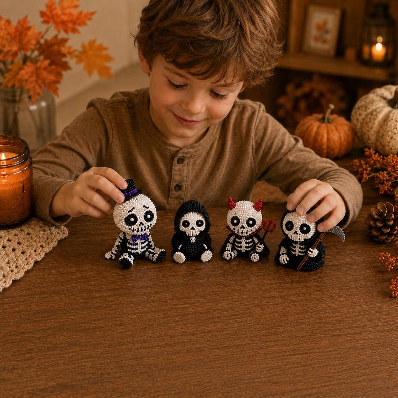 3D Beaded Skeleton DIY Kit