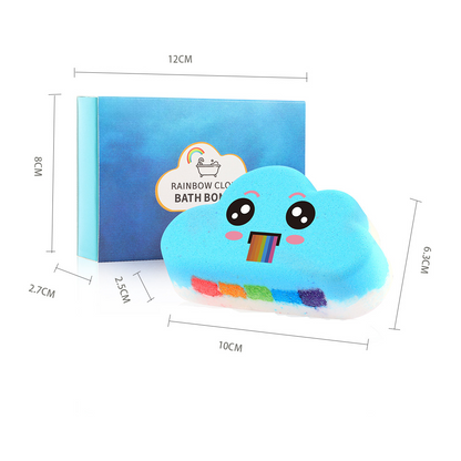 🌈 Rainbow Cloud Bath Bombs – Turn Every Bath into a Magical Rainbow Spa