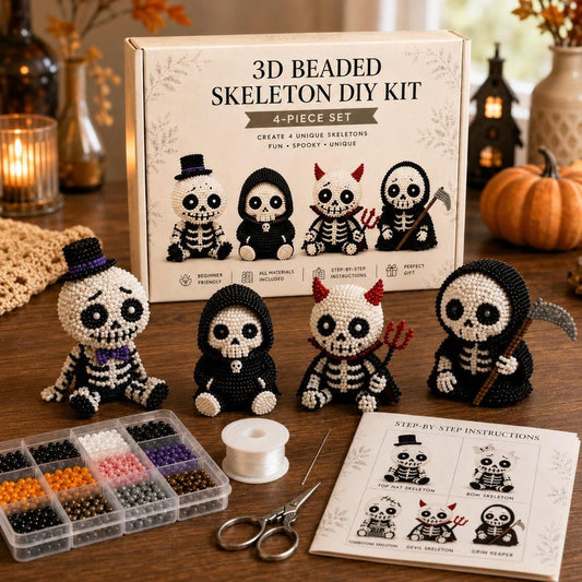 3D Beaded Skeleton DIY Kit