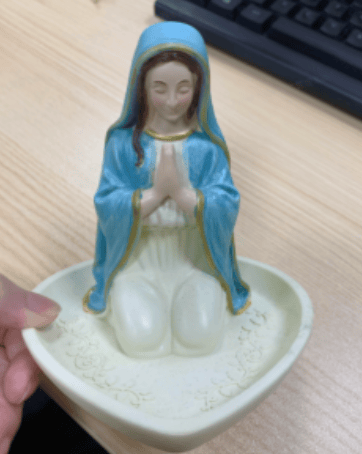 🔥Virgin Mary Rosary Holder (Necklace not included) - ⌛Limited Handmade Series