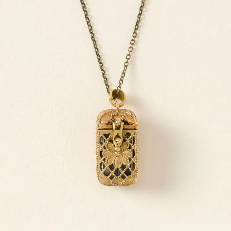 🔮✨ Tiny Tarot Deck Necklace – Wear Your Luck & Mystical Charm Anywhere! 🖤🌙