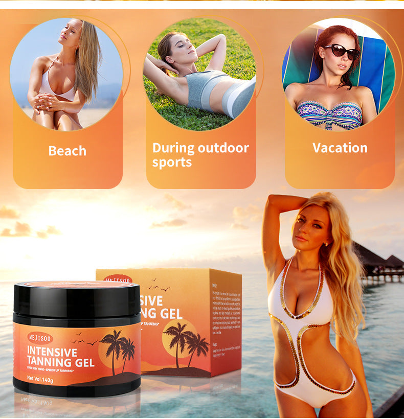 Intense Dark Tanning Gel – Luxurious Formula