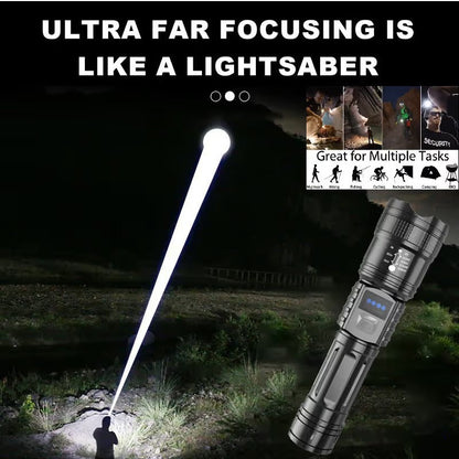 🔥LAST DAY 50% OFF🔦⚡ High-Power Flashlight – Bright Beam, Compact Design & Reliable Illumination Anywhere! 🌙✨