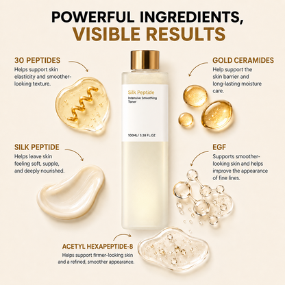 💧Last day Promotion 🔥-✨ EGF Peptide Firming Toner for Smoother, Firmer & Radiant-Looking Skin 💧
