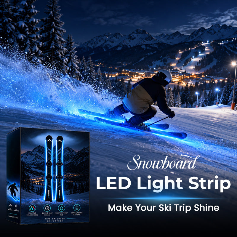 ⛷️ Ride Brighter with a Ski LED Light Strip