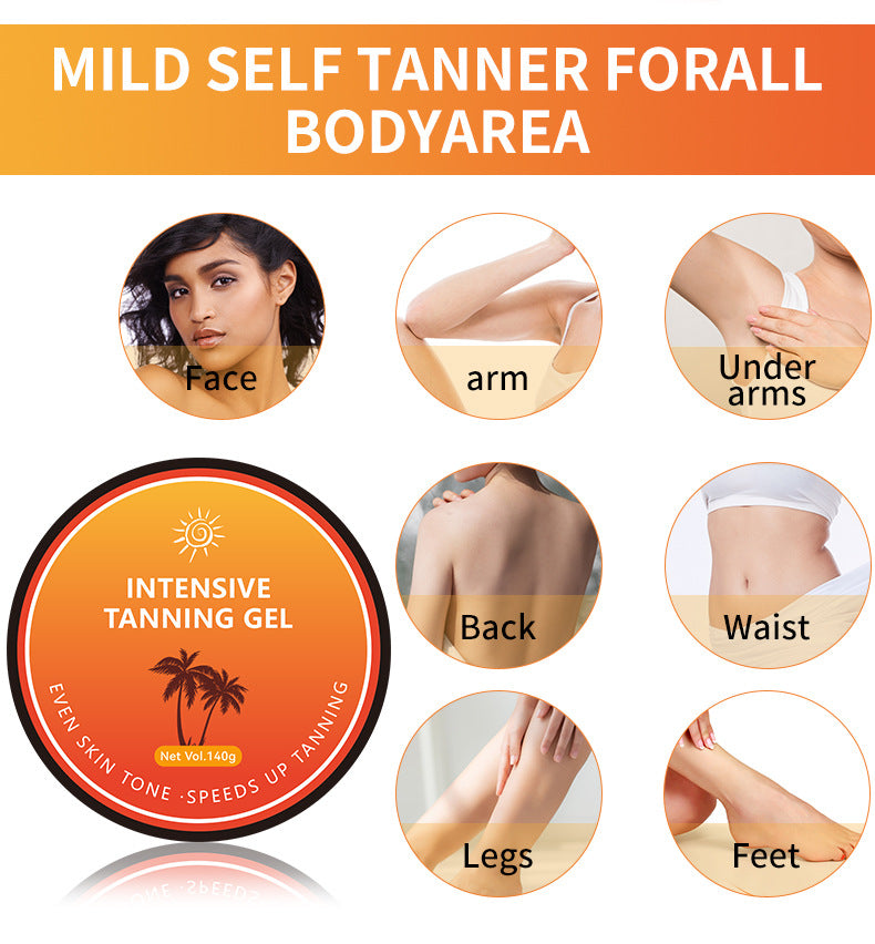 Intense Dark Tanning Gel – Luxurious Formula