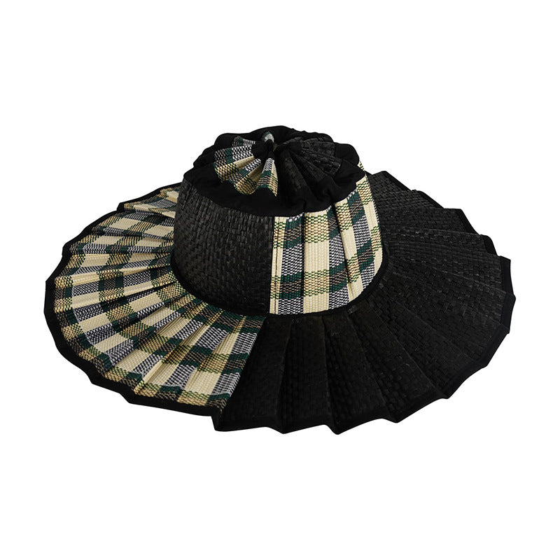 Foldable Wide Brim Sun Hat-Packable • Lightweight • UV Protection • Travel Ready☀️🏖️
