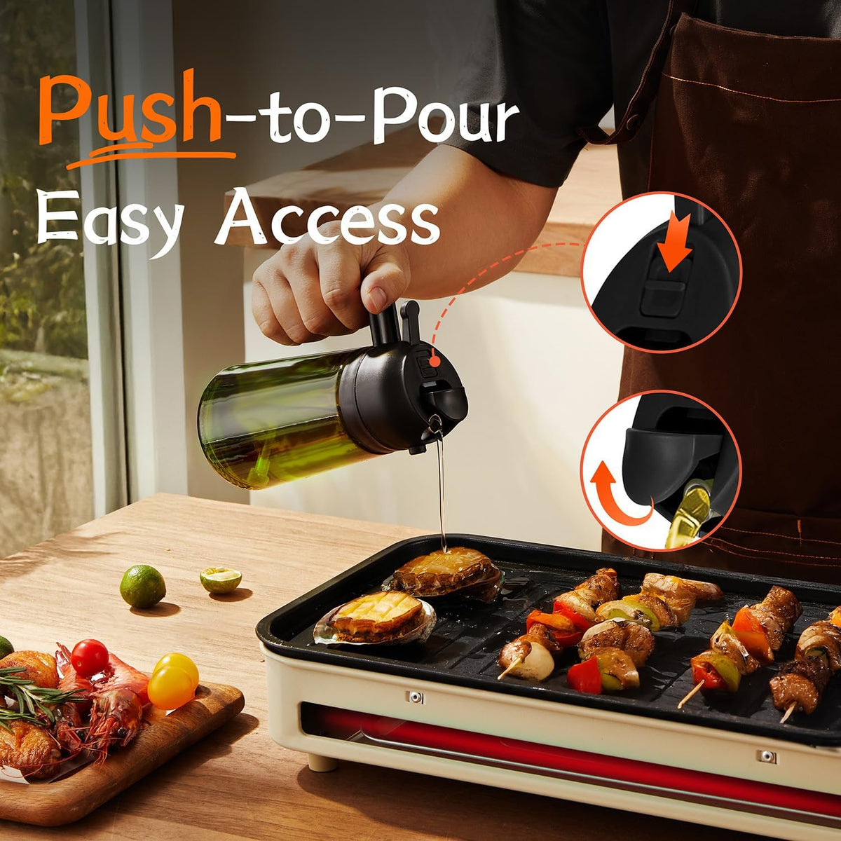 Olive Oil Dispenser Bottle