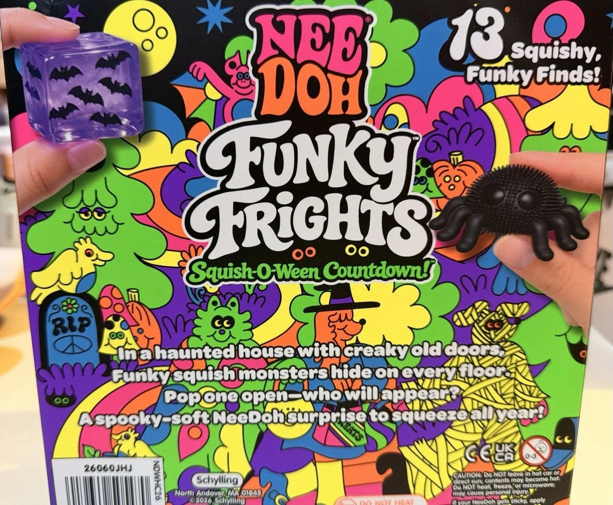 🔥HOT SALE 50% OFF -👻🎁NeeDoh Funky FrightsTM Squish-O-Ween Countdown