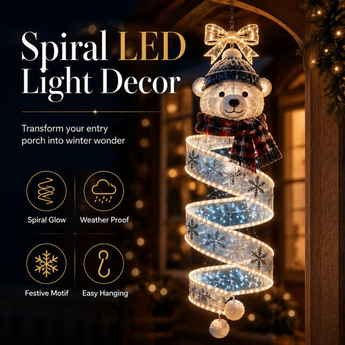 🎄Christmas Magic Spiral Hanging LED Light Collection