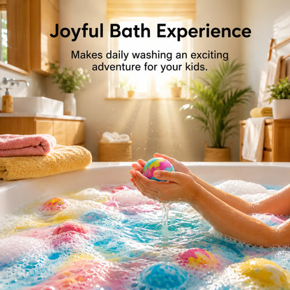Kids Bubble Bath Bomb Set