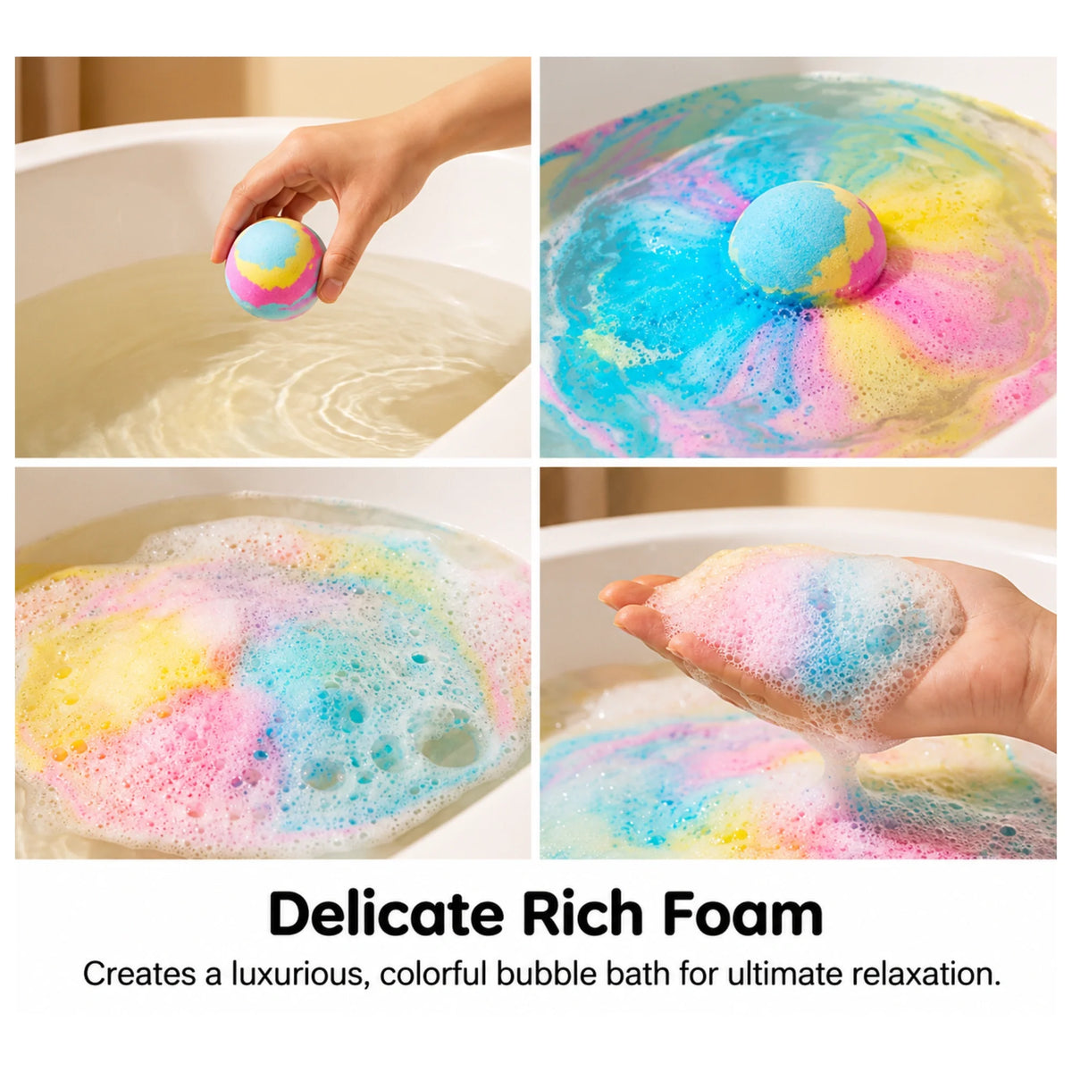 Kids Bubble Bath Bomb Set