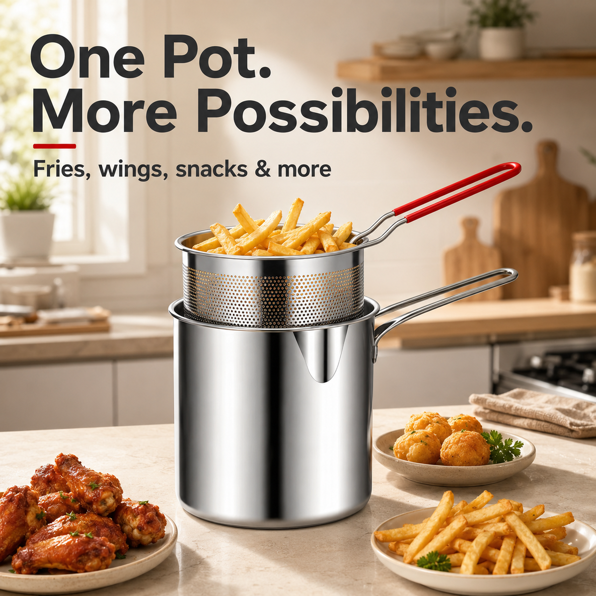 🔥Personal Mini Deep Fryer Set🍟