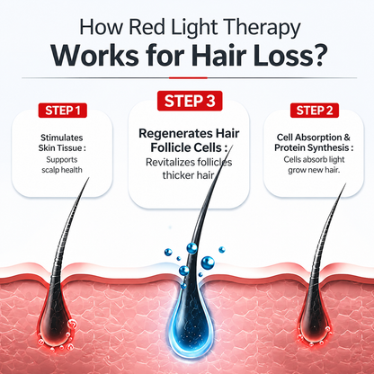 Red Light Therapy Hair Growth Cap