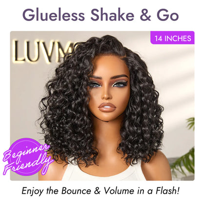 🔥Ready-to-Wear Glueless Curly Bob Wig