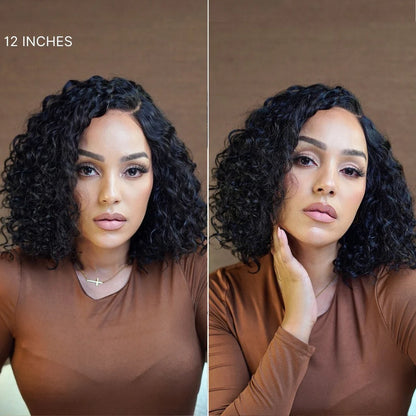 🔥Ready-to-Wear Glueless Curly Bob Wig