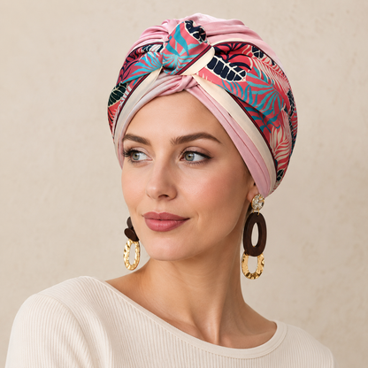 Luxury Silk Hair Turban – Style Meets Protection, Anytime