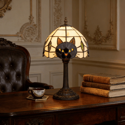 🎃 Halloween Tiffany Style Resin Themed Table Lamp