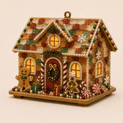 🎄✨ DIY Glowing Coastal Christmas Cottage Kit – Easy Crafting & Festive Coastal Charm! 🏡💖