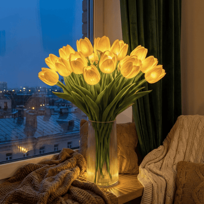 🔥LAST DAY 50% OFF🎁Romantic Tulip LED Flower Lamp