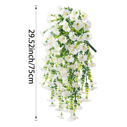 Perfect home garden decoration – hanging morning glory