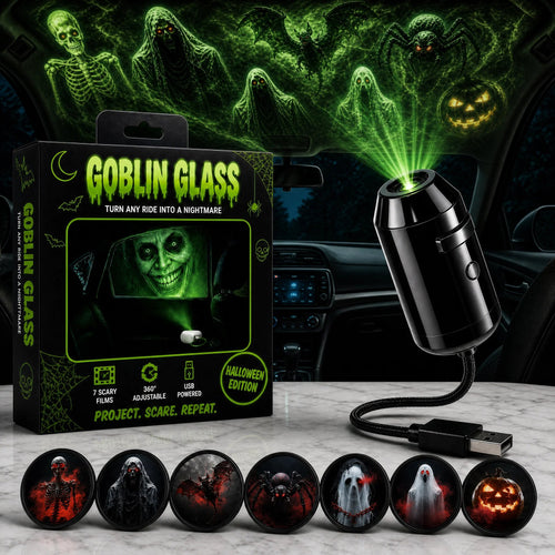 Halloween Prank Car‐Window Projector