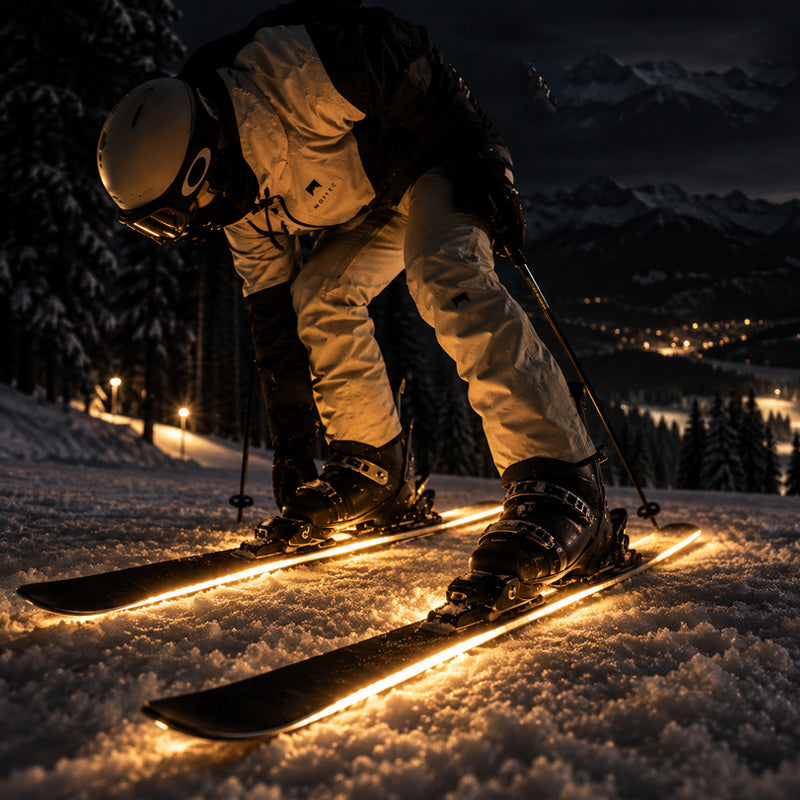⛷️ Ride Brighter with a Ski LED Light Strip