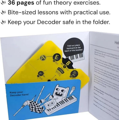 🔥Last Day 54% OFF 🎵Circle of Fifths Music Theory Wheel Set | Interactive Chord Reference Guide for Piano, Guitar & All Instruments🎹🎸💕