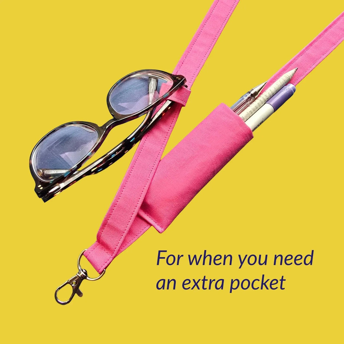 🔥LAST DAY 50% OFF - 👩‍🏫NEW UPGRADED Plain Fabric Pen Lanyards