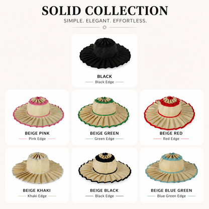 Foldable Wide Brim Sun Hat-Packable • Lightweight • UV Protection • Travel Ready☀️🏖️