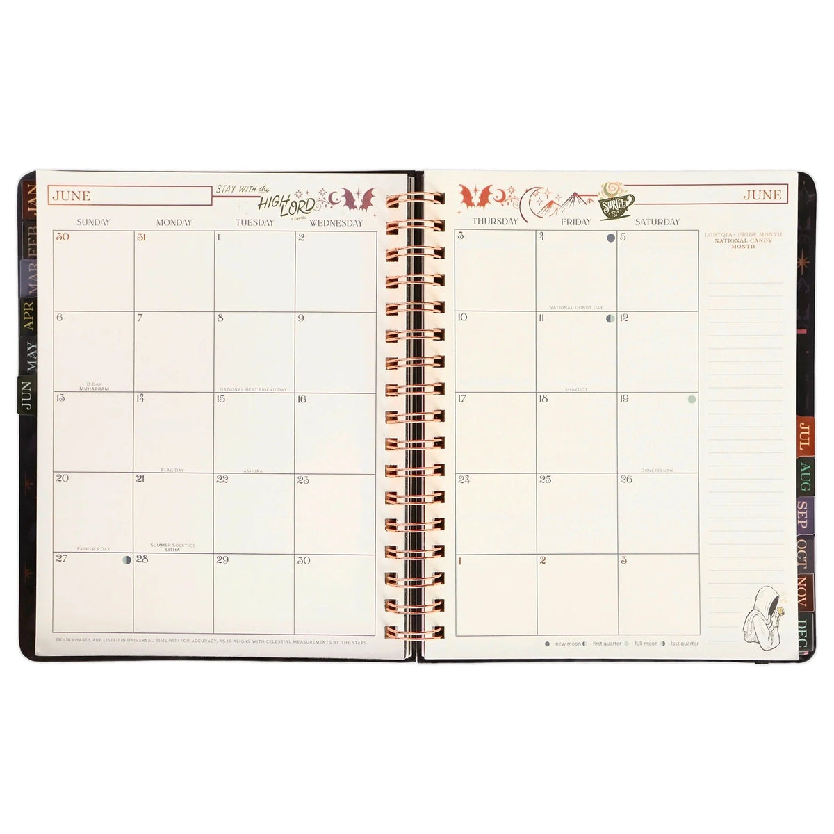 🔥HOT SALE 49% OFF🌙 A Court of Thorns and Roses: Velaris 2027 Weekly Planner ✨ Officially Licensed Fantasy Organizer