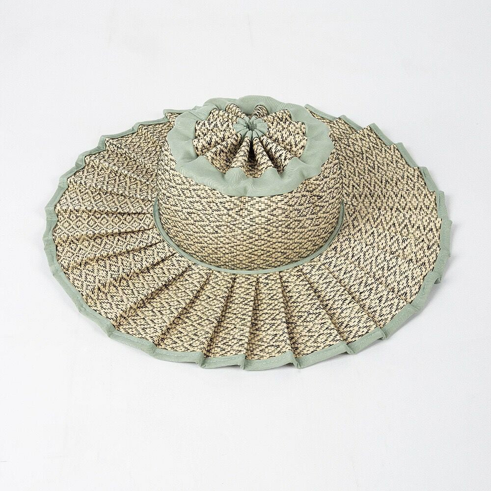 Foldable Wide Brim Sun Hat-Packable • Lightweight • UV Protection • Travel Ready☀️🏖️