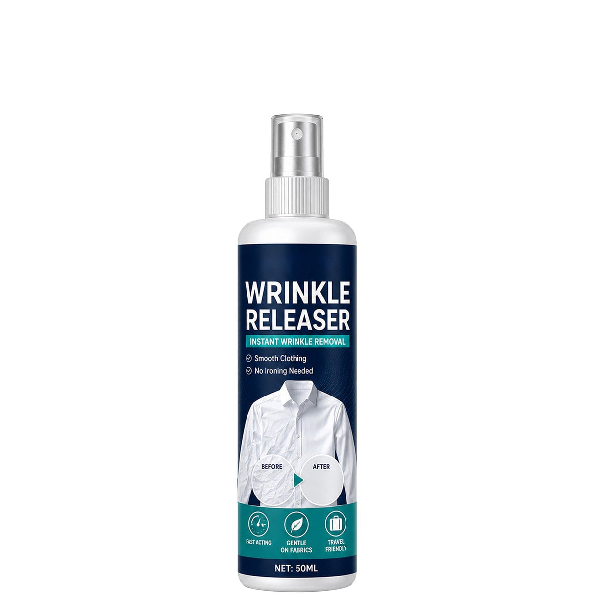 👔Last Day 49 % OFF✨ Instant wrinkle release – no iron, travel-ready, static-free & fresh 100ml