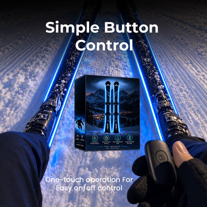 ⛷️ Ride Brighter with a Ski LED Light Strip