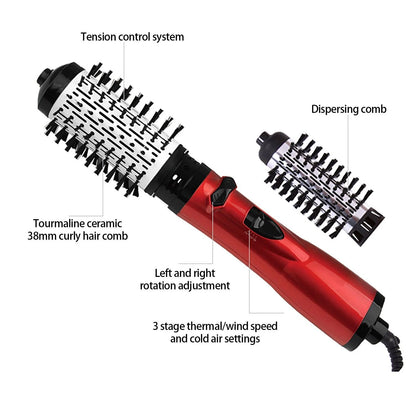 3-in-1 Hot Air Styler and Rotating Hair Dryer for Dry hair, curl hair, straighten hair