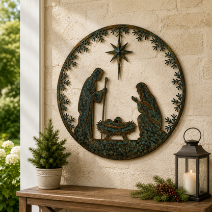 ⏰Last day Promotion 🔥-Nativity Scene Christmas Wall Decor