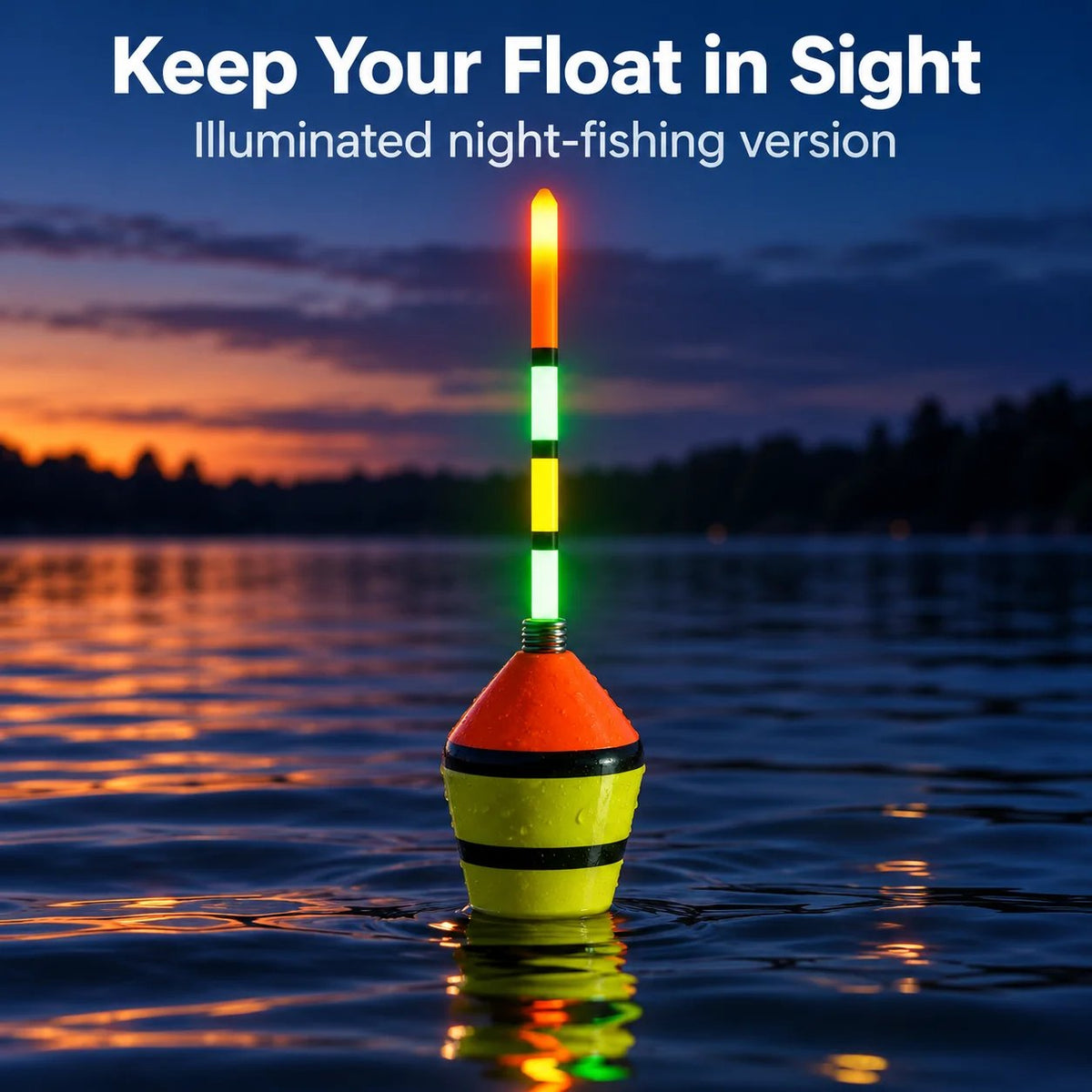 ⭐🎣 Spring-Loaded Fishing Float – Adjustable Sensitivity for More Responsive Fishing! 🐟🌊✨