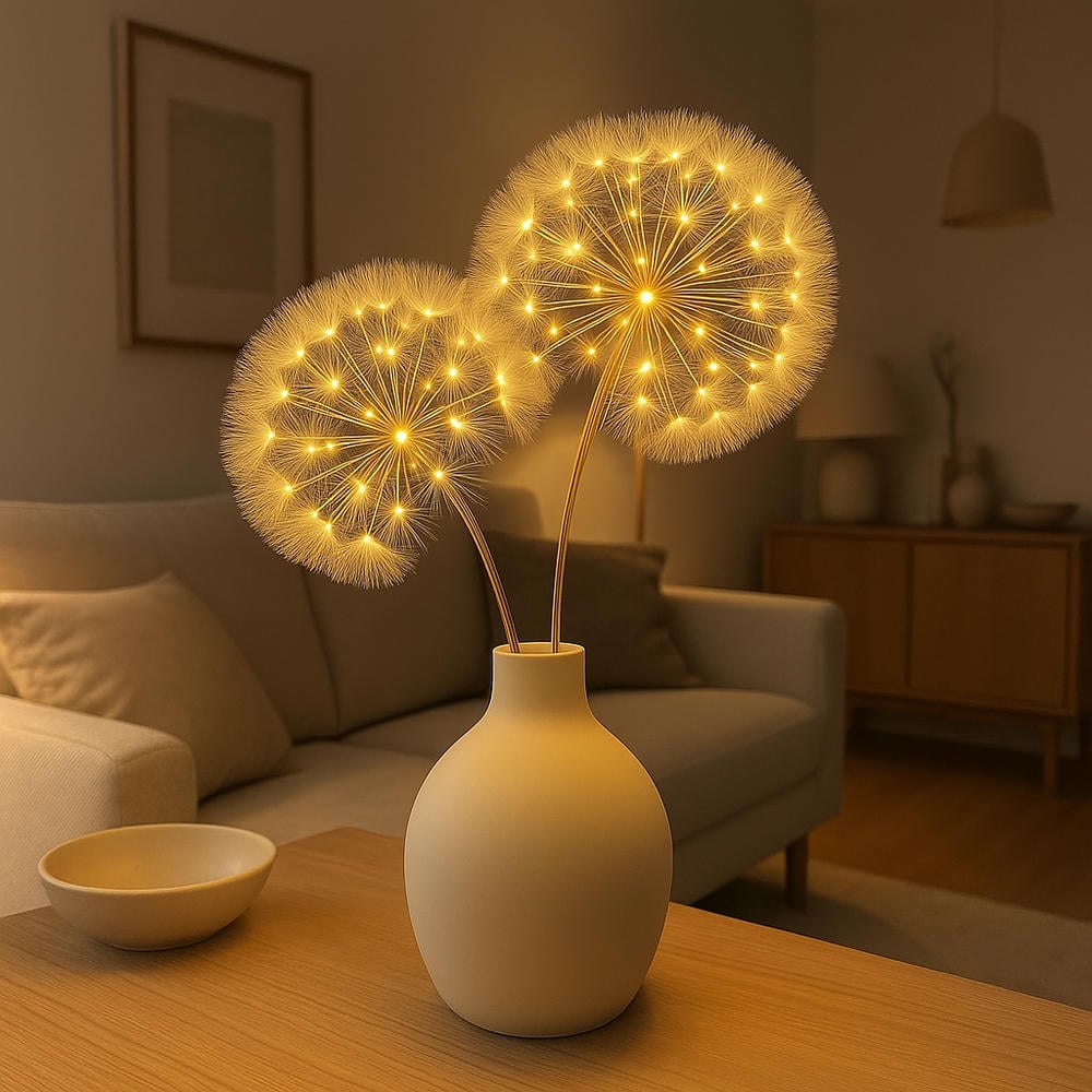 🌼✨ Blissful Bright Dandelions – Cheerful Floral Charm for Your Home 🏡💛