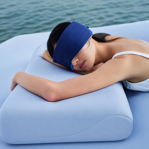 Silk Gravity Bead Eye Mask