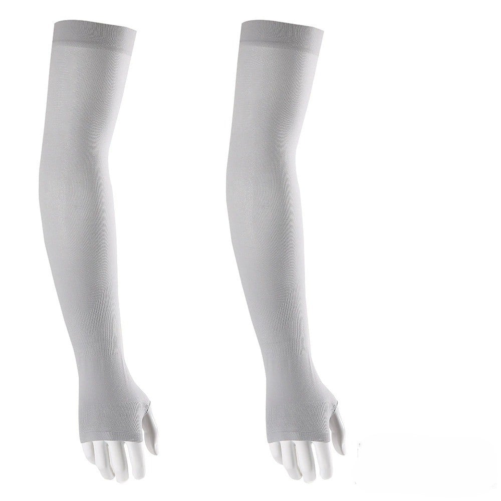 ☀️ UPF 50+ Cooling UV Arm Sleeves 🧊 | High Stretch Compression Fabric | Anti-UV Breathable Sleeves for Men Women