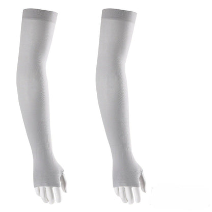 ☀️ UPF 50+ Cooling UV Arm Sleeves 🧊 | High Stretch Compression Fabric | Anti-UV Breathable Sleeves for Men Women