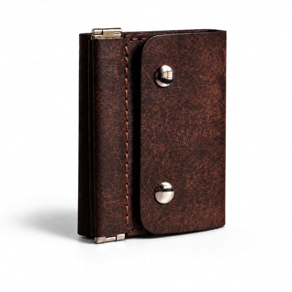 👛✨ Compact Leather Trifold Wallet – Slim, Stylish & Convenient Everyday Carry! 💳🤎
