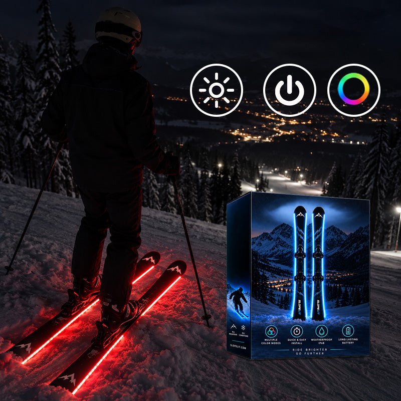 ⛷️ Ride Brighter with a Ski LED Light Strip