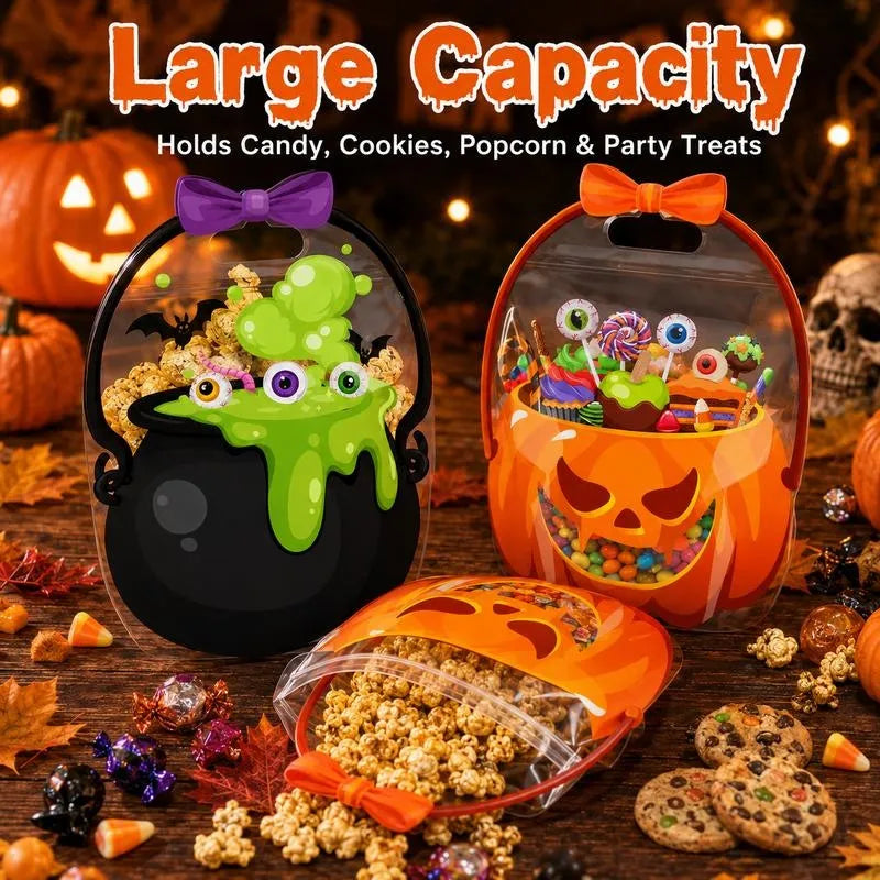 Halloween Plastic Goodie Bags
