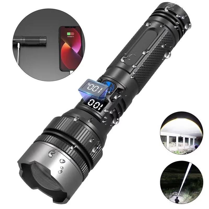 🔥LAST DAY 50% OFF🔦⚡ High-Power Flashlight – Bright Beam, Compact Design & Reliable Illumination Anywhere! 🌙✨