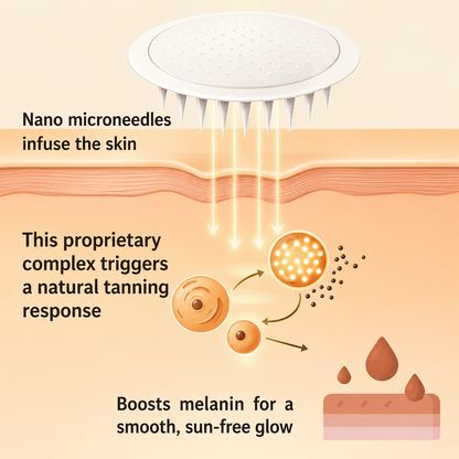 Transdermal Self Tanning Patches